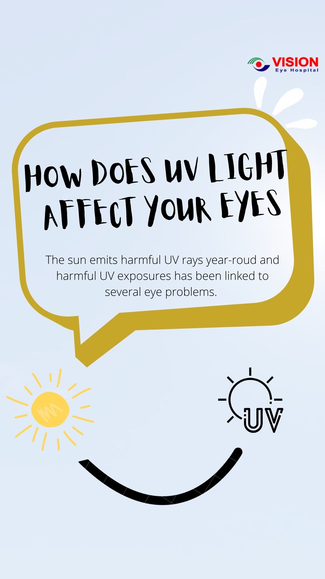 How does uv light affect your eyes..
